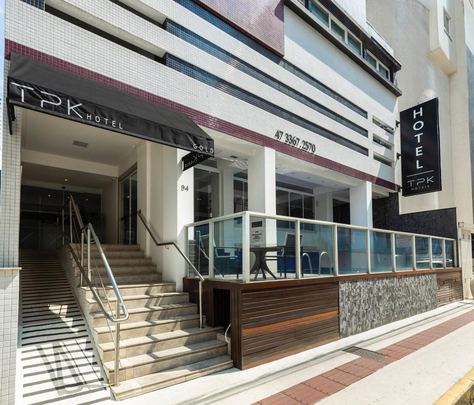 Tropikalya Gold Hotel Balneário Camboriú Exteriör bild